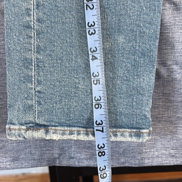 Madewell Women’s Sz 25 The Perfect Vintage Jean Distressed Straight Leg - Picture 7 of 7